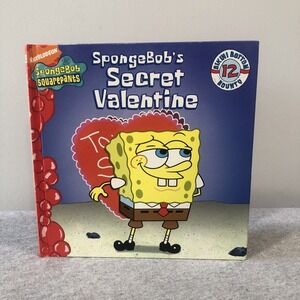 Nickelodeon SpongeBob's Secret Valentine Book - Hardcover Illustrated Book